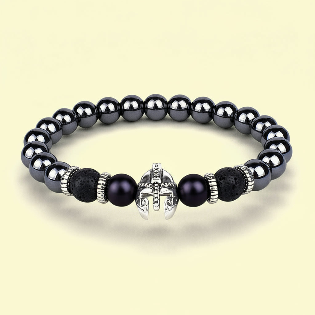 Obsidian/Stainless Charm