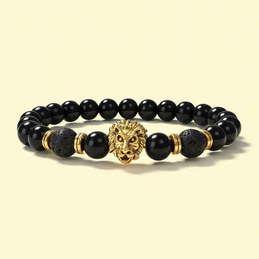 Obsidian/Stainless Head Charm