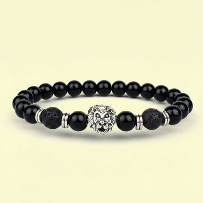 Obsidian/Stainless Head Charm