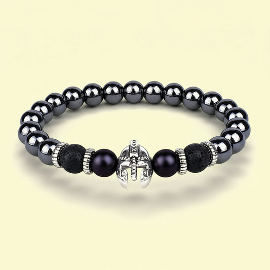 Obsidian/Stainless Charm